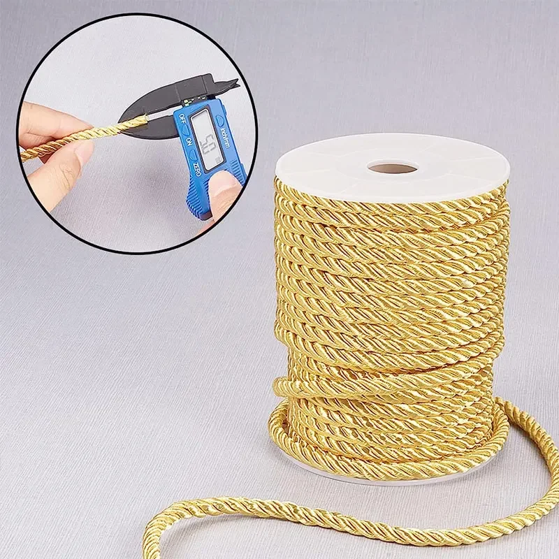 5mm 100ヤード ツイストコードロープトリム クラフト装 - Cord Trim Twisted のレビューと価格