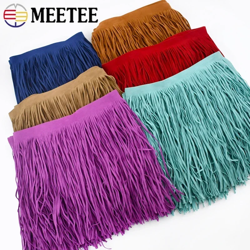 2 メートルフリンジリボン 10-30 センチメートル革スエ - Fringe Ribbon Sewing のレビューと価格