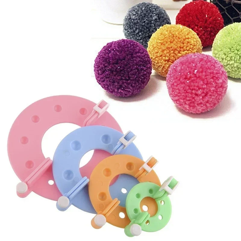 DIYクラフト用品キット子供用、綿棒ボールウィーバー、ポンポ - Pom Pom Maker Tool のレビューと価格