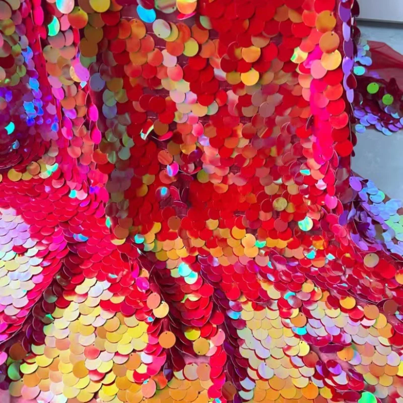 縫製用の暗号化されたクリスタルスパンコール生地,パーティーや - Crystal Mesh Fabric のレビューと価格